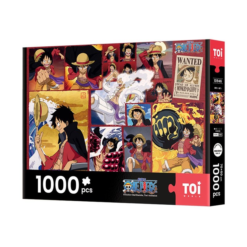 TOi 图益 航海王【蒙奇D路飞】1000片拼图1000片交换动漫插画桌游 - 拼图 - 纸 多色