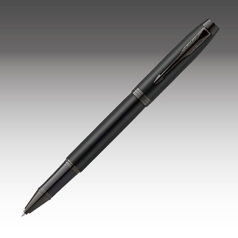 Parker 派克 新IM 特别款理性黑钢珠笔 免费刻字 - 钢珠笔 - 其他金属 黑色