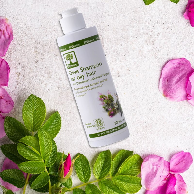 希腊BIOselect-有机认证的油性头发橄榄洗发精(含独家专利成分) - 洗发用品 - 植物．花 