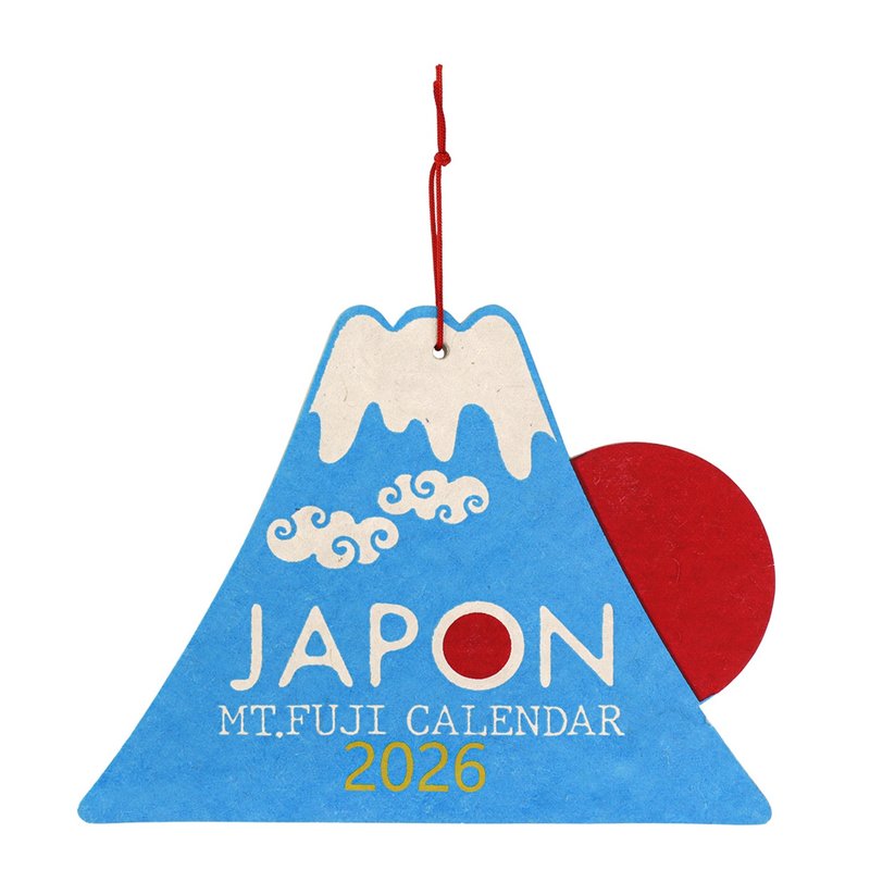 【热门预购】2026 富士山造型月历 10625010249 - 墙贴/壁贴 - 纸 