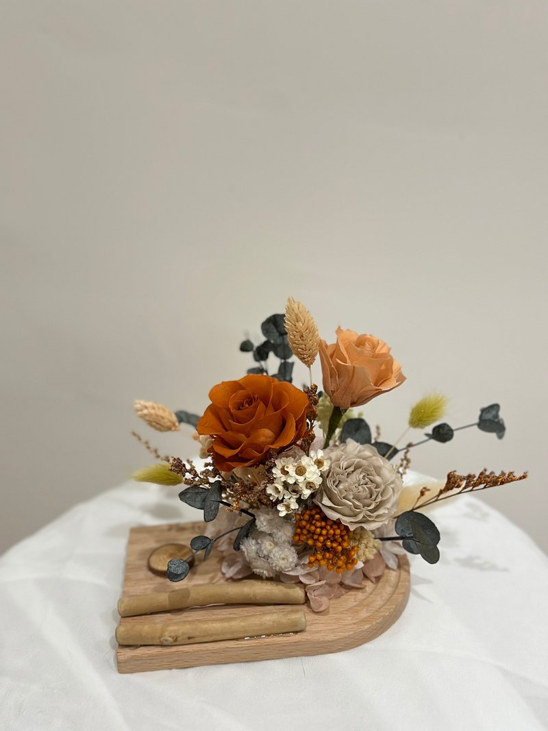 永生花名片座 办公室疗愈小物 新年礼物 开幕贺礼 代写卡片 - 名片架/名片座 - 植物．花 