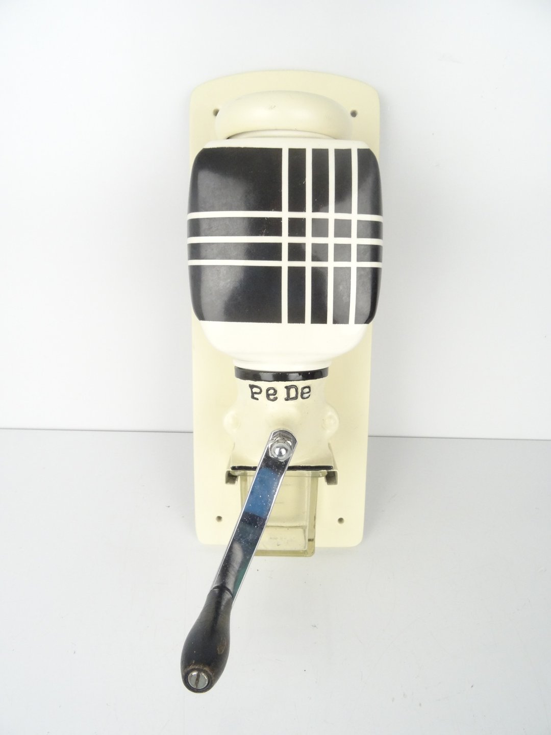 复古荷兰 Pede Zassenhaus 咖啡研磨机 – 黑色古董手动代尔夫特磨豆机 - 咖啡壶/周边 - 其他材质 黑色