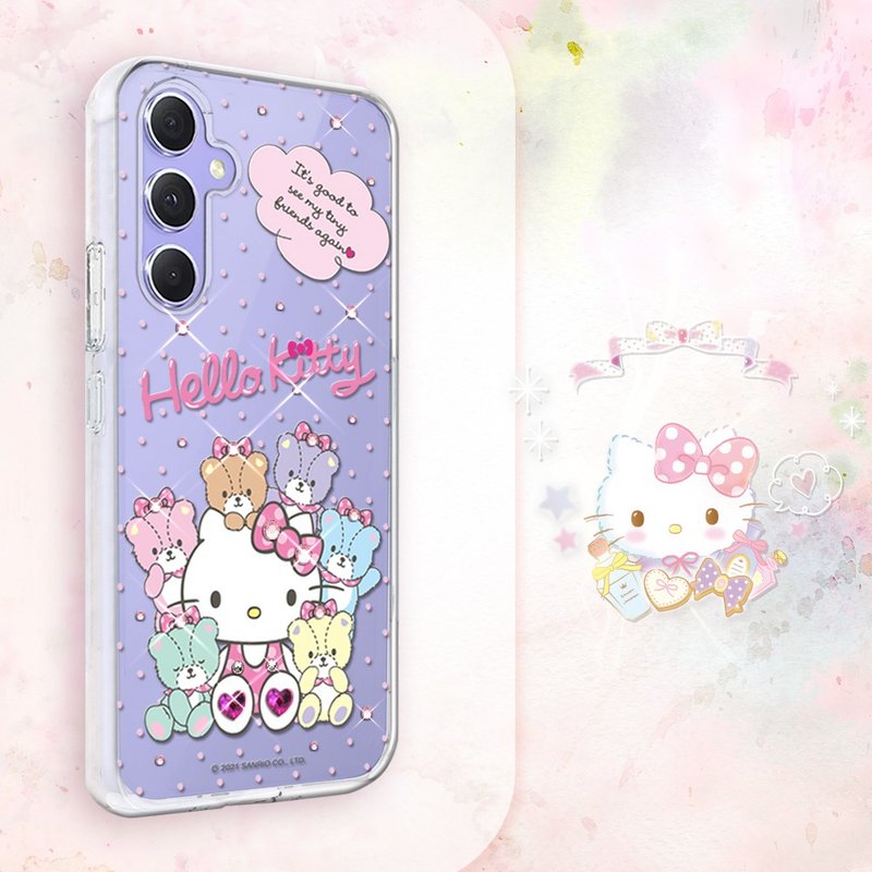 Samsung Galaxy A55/A54/A53/A35 轻薄军规防摔水晶壳-凯蒂同乐会 - 手机壳/手机套 - 其他材质 多色