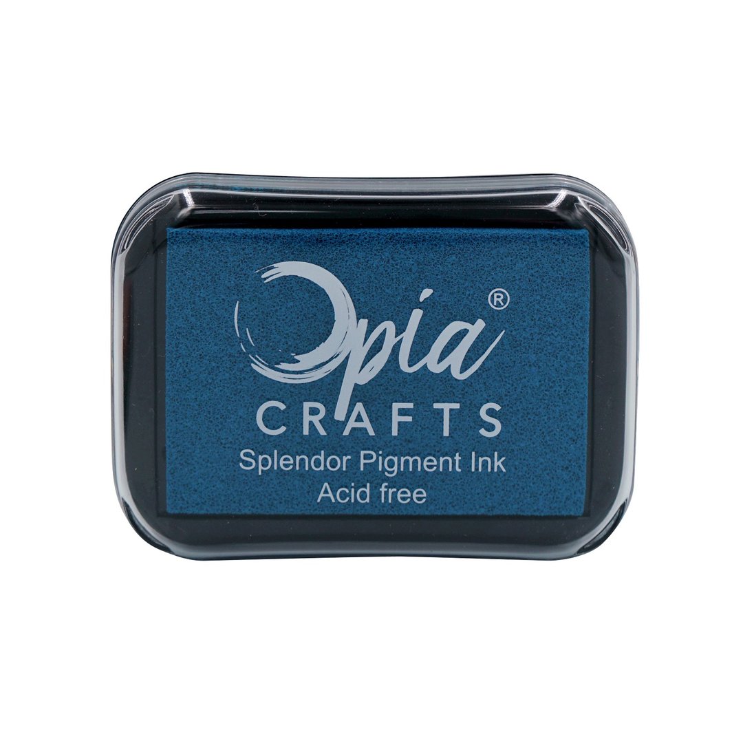 OPIA速干油性印台 . 深蓝色 - 印章/印台 - 颜料 蓝色