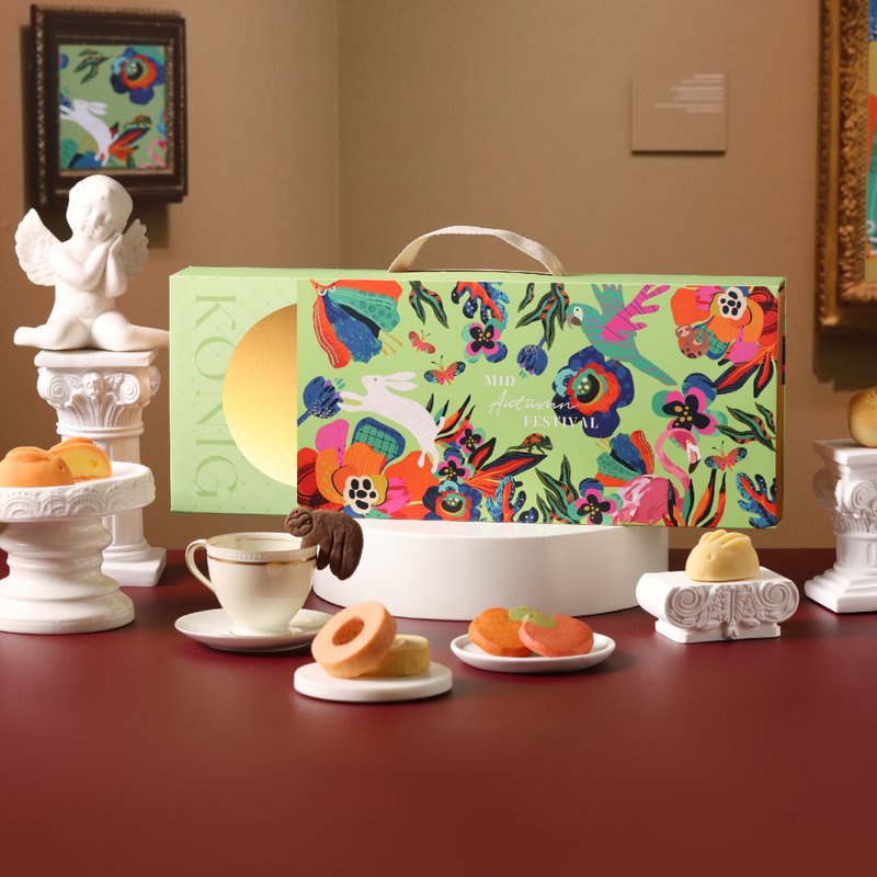 【金格食品】星月中秋礼盒 - 蛋糕/甜点 - 其他材质 绿色