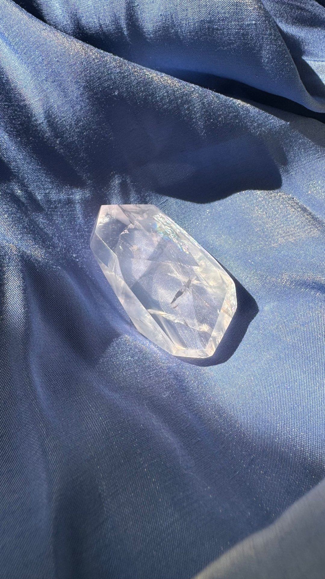 彩虹莫桑粉晶、粉晶 - 摆饰 - 水晶 粉红色