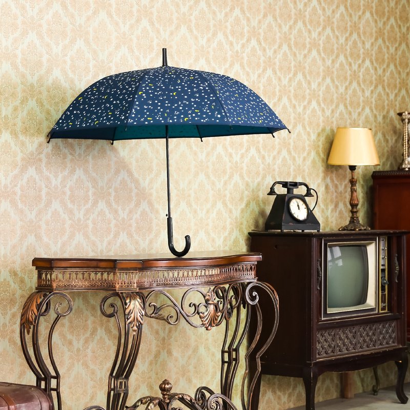 【Carry Umbrella】EVA环保雨伞 Moon Fox 月狐 - 雨伞/雨衣 - 防水材质 蓝色