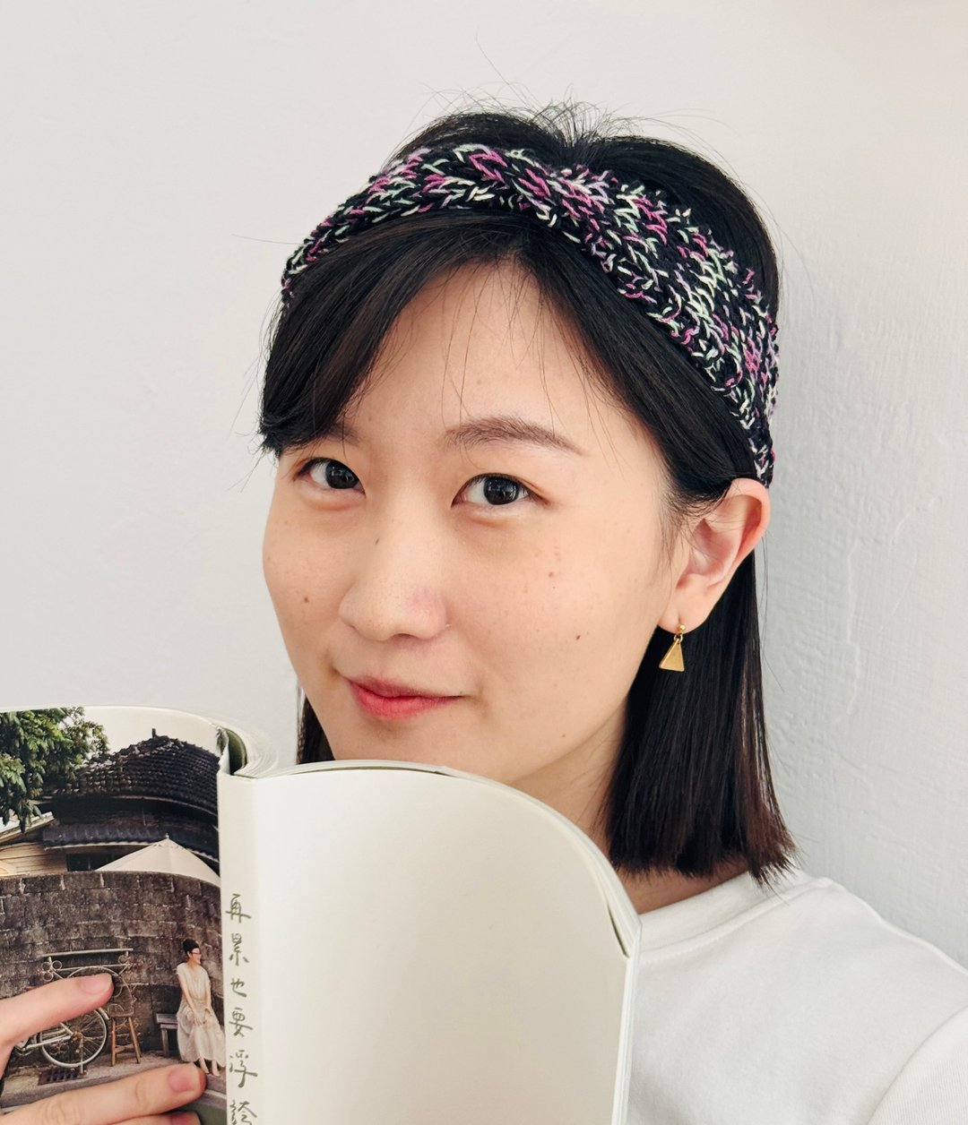 波光粼粼 / 编织 发带 短绑带 - 发带/发箍 - 棉 多色