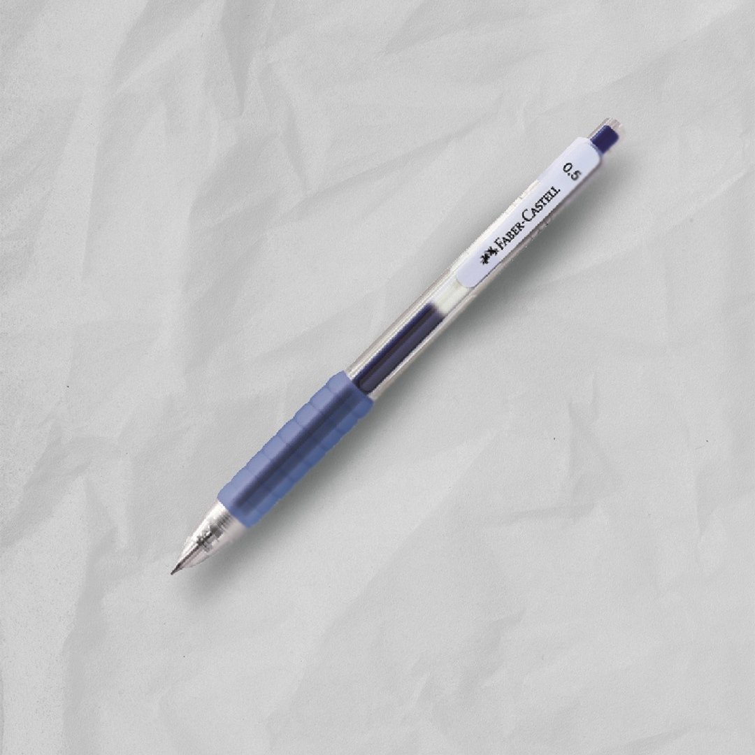 Faber-Castell 超感度速干笔0.5mm/蓝(原厂正货) - 铅笔/自动铅笔 - 其他材质 蓝色