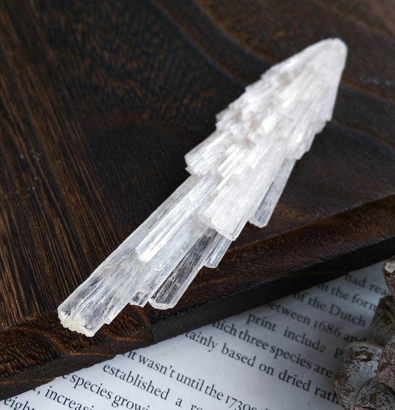 Scolecite  印度产地 钙沸石 天然矿石 原矿 - 摆饰 - 其他材质 