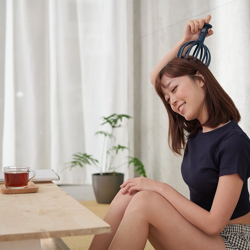 章鱼头抓抓-Scalp Massager 头皮穴道按摩器 - 运动配件 - 塑料 蓝色