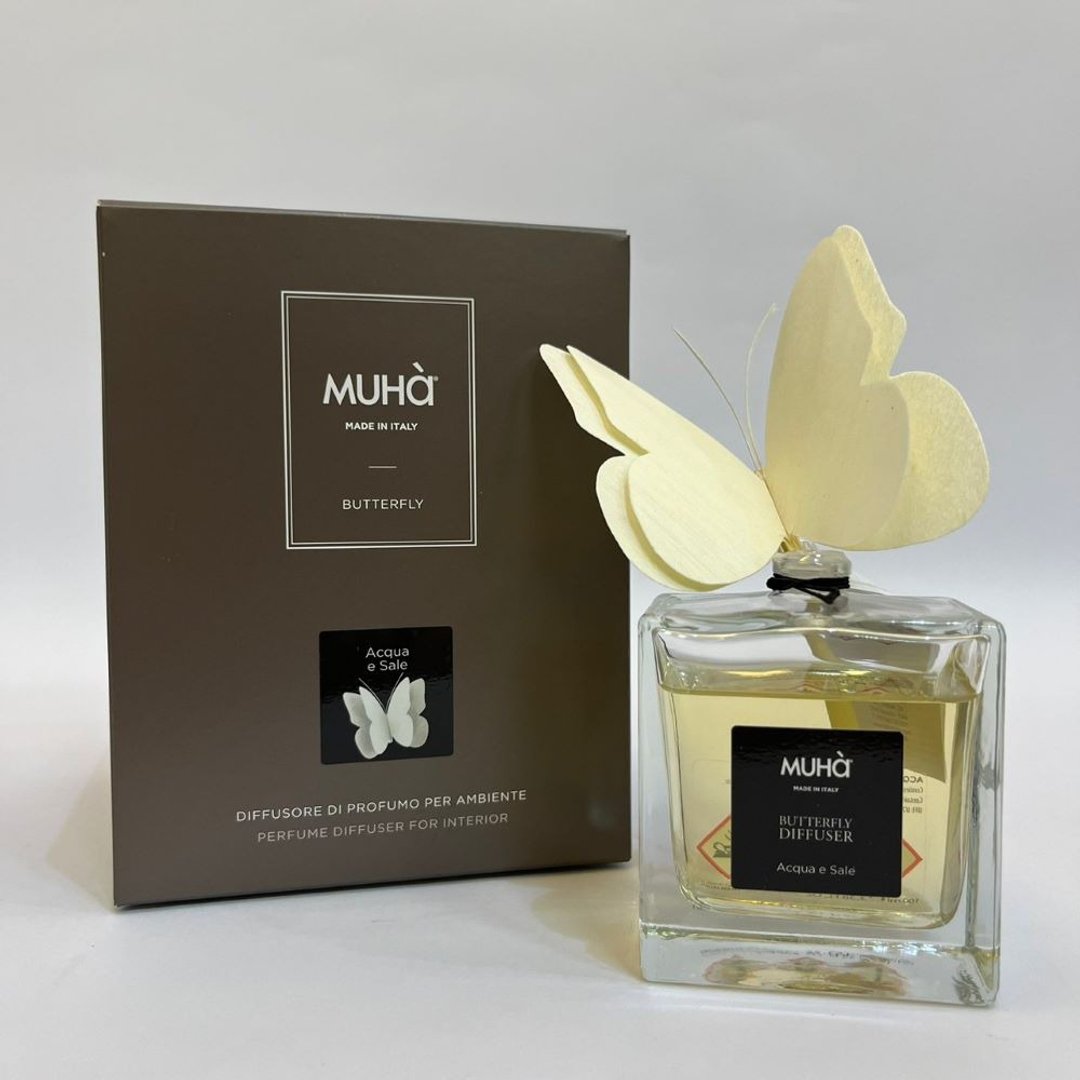 MUHà穆哈香氛 白蝴蝶-逐浪 100/180ml - 香薰/精油/线香 - 精油 白色