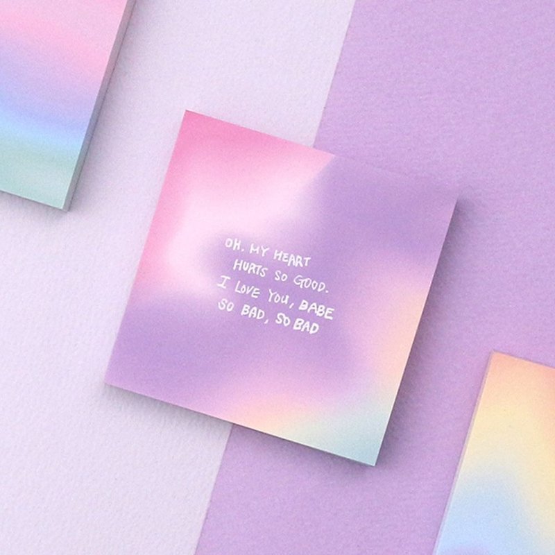 Second Mansion 炫彩雷射便条纸本-02神秘魔幻,PLD63284 - 便条纸/标签贴 - 纸 多色