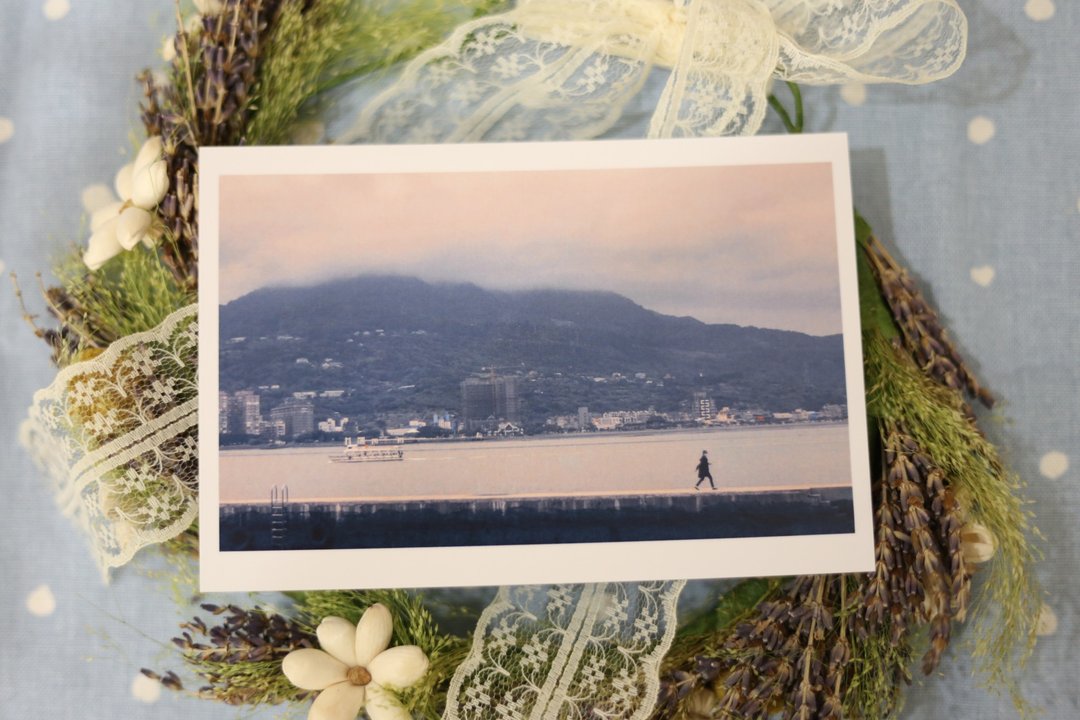 【明信片】在淡水流浪Wandering in Tamsui - 卡片/明信片 - 纸 白色