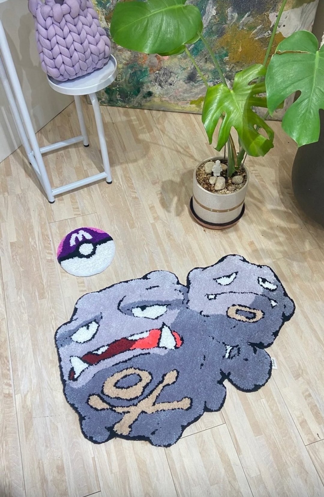 台北手作地毯课程 60*60cm -可使用文化币 - 编织/羊毛毡/布艺 - 其他材质 