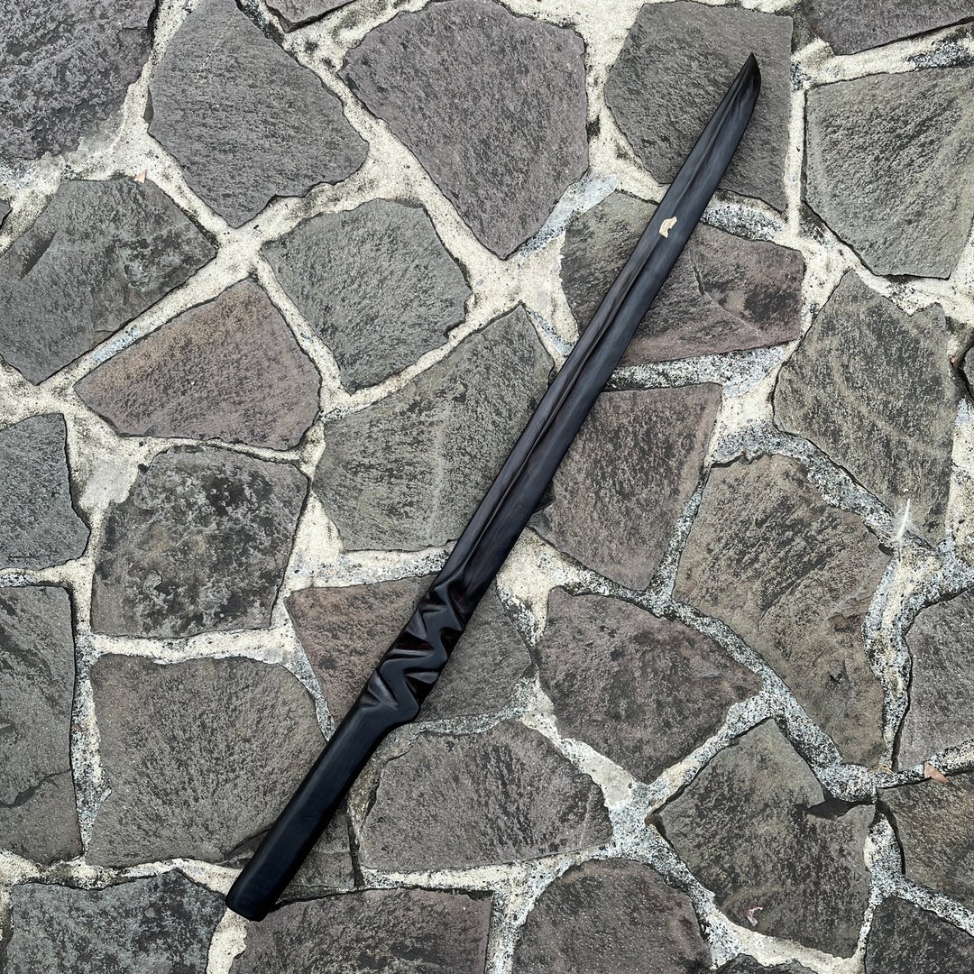 我贩剑　黑妖刀　静钰　手工木剑　艺术木刀　魔剑 - 摆饰 - 木头 黑色