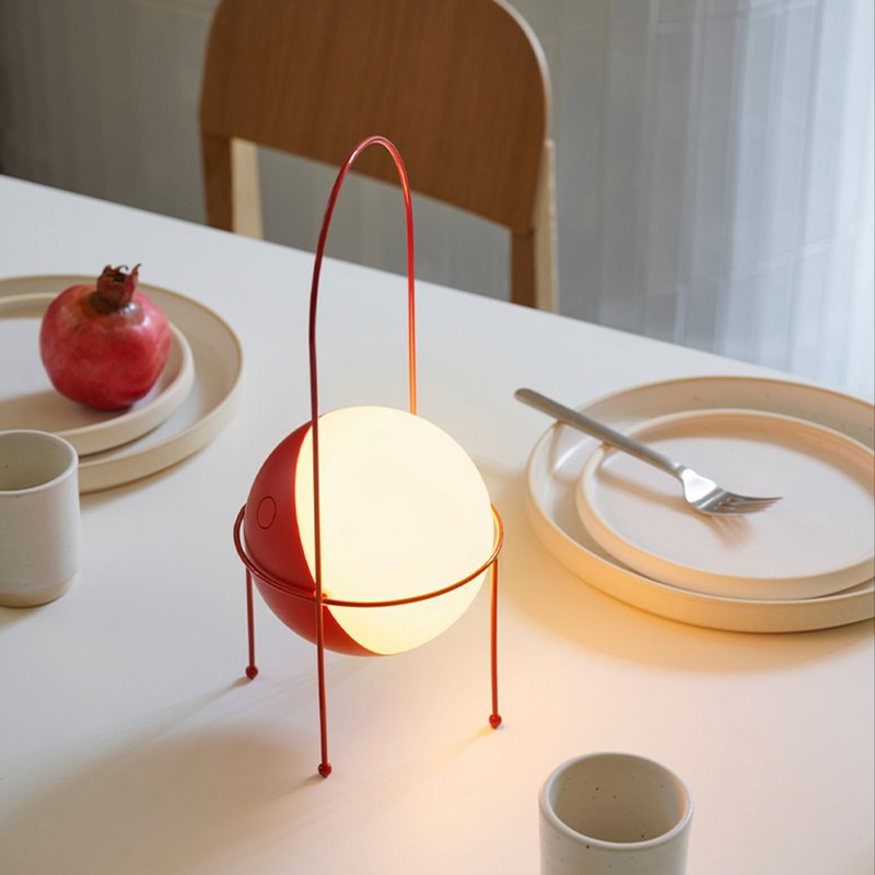 AMBIENTEC | madco Ciliegia 无线提灯 樱桃红 - 灯具/灯饰 - 其他金属 红色