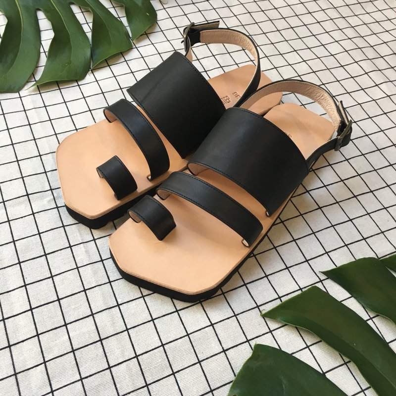 CLAVESTEP XIII Sandals - 女生凉鞋-革制手工-颜色可订制 - 男女凉鞋 - 真皮 多色