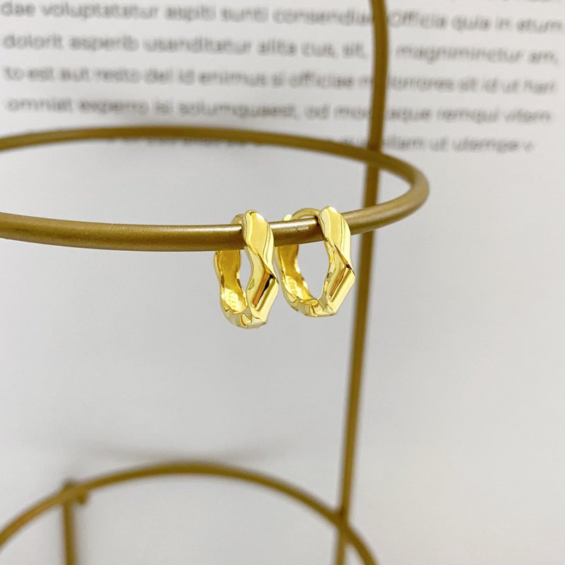 925纯银 | 你的痕迹_耳环 - 项链 - 贵金属 