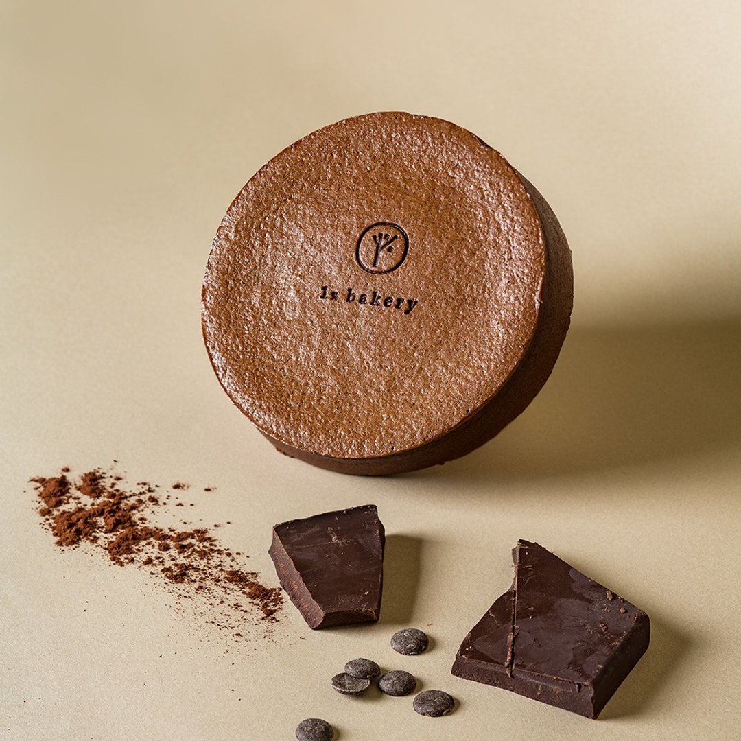 【1%bakery】偷吃可可轻奶酪 6 寸 - 蛋糕/甜点 - 其他材质 咖啡色