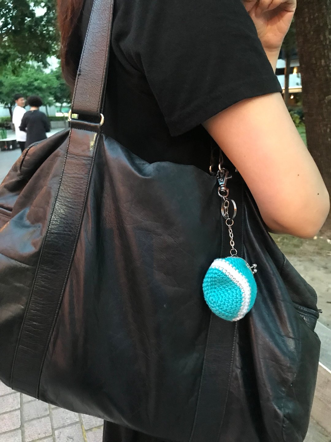 Aprilnana_口金编织小挂饰 可爱吊饰 编织 - 钥匙链/钥匙包 - 棉 多色