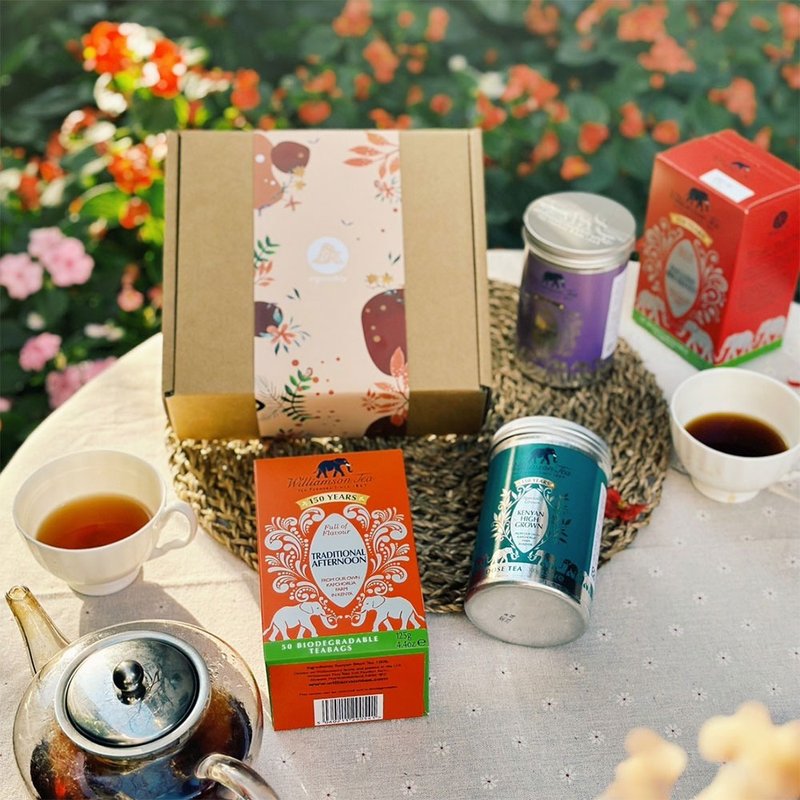 【茶叶礼盒组】茶包系列1盒125g与茶罐系列1罐100g_可任选任搭 - 茶 - 浓缩/萃取物 多色