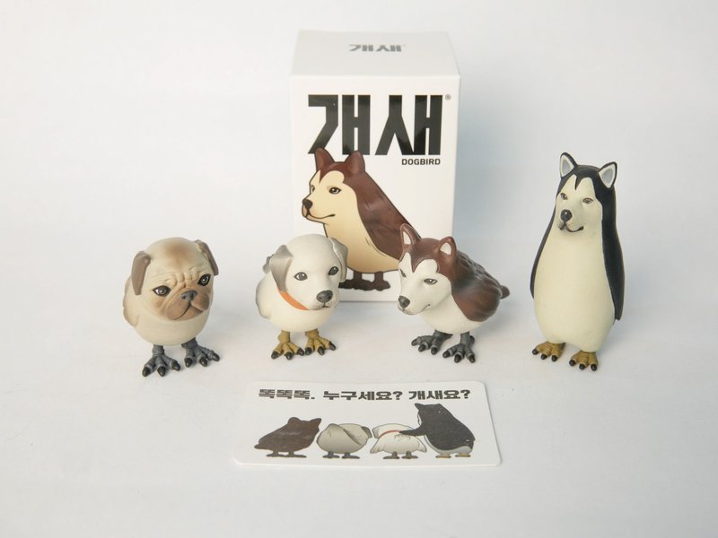 韩国 ThirdStage 狗鸟 Dogbird 盒玩 第一弹 玩具 - 摆饰 - 塑料 白色
