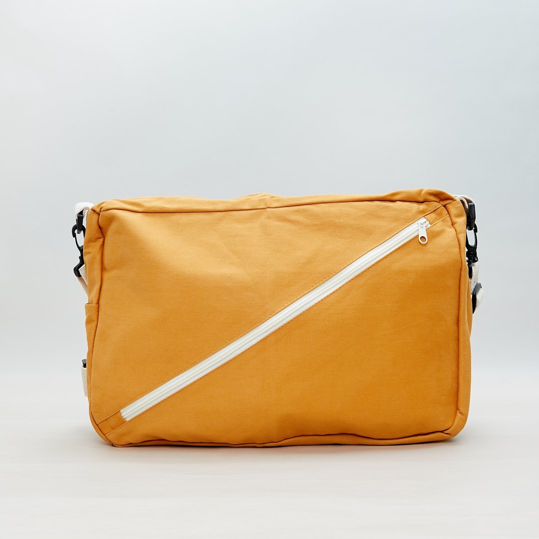 Crossy Notebook (Mustard) - 电脑包 - 棉 黄色