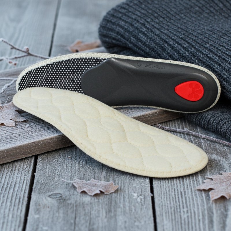 pedag - 德国 VIVA WINTER 羊毛半硬式全长足弓支撑矫正鞋垫 - 鞋垫/周边 - 羊毛 