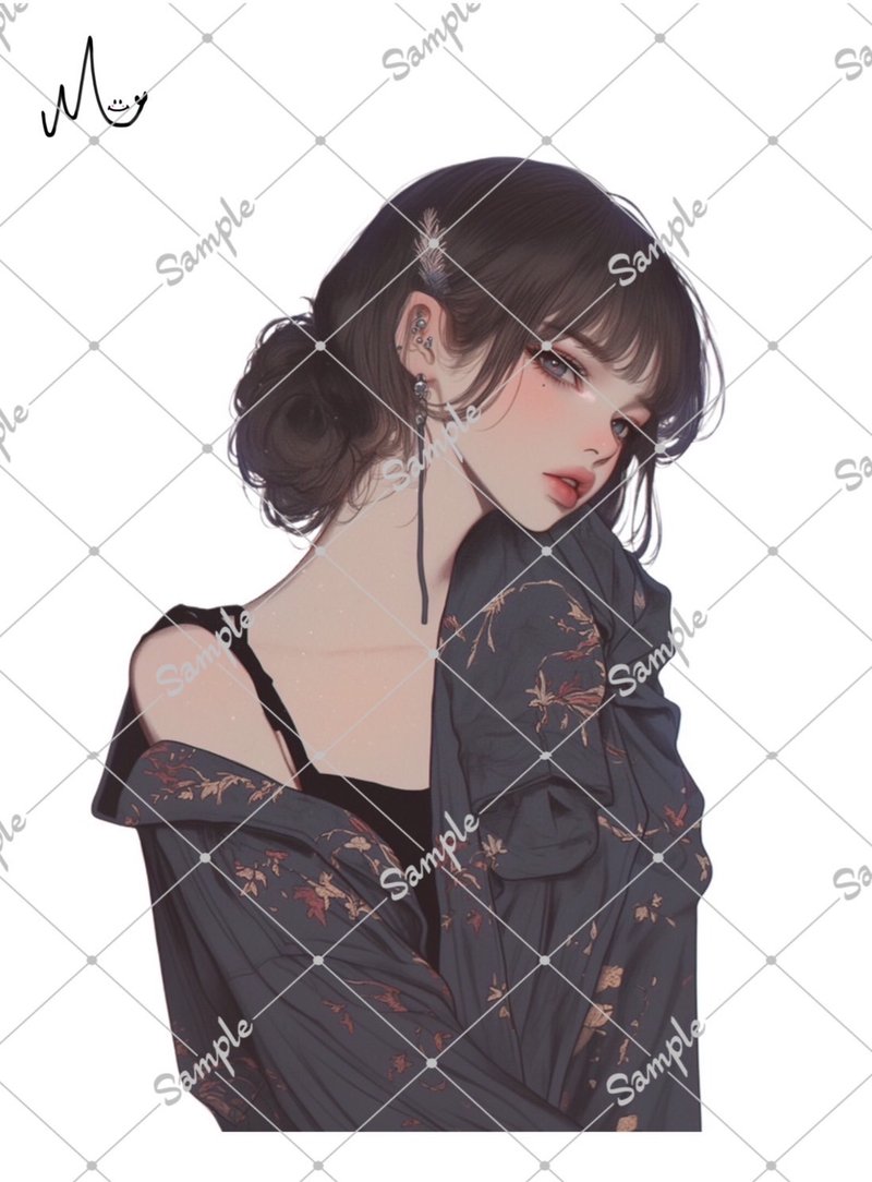 原创人物贴纸 - 贴纸 - 纸 