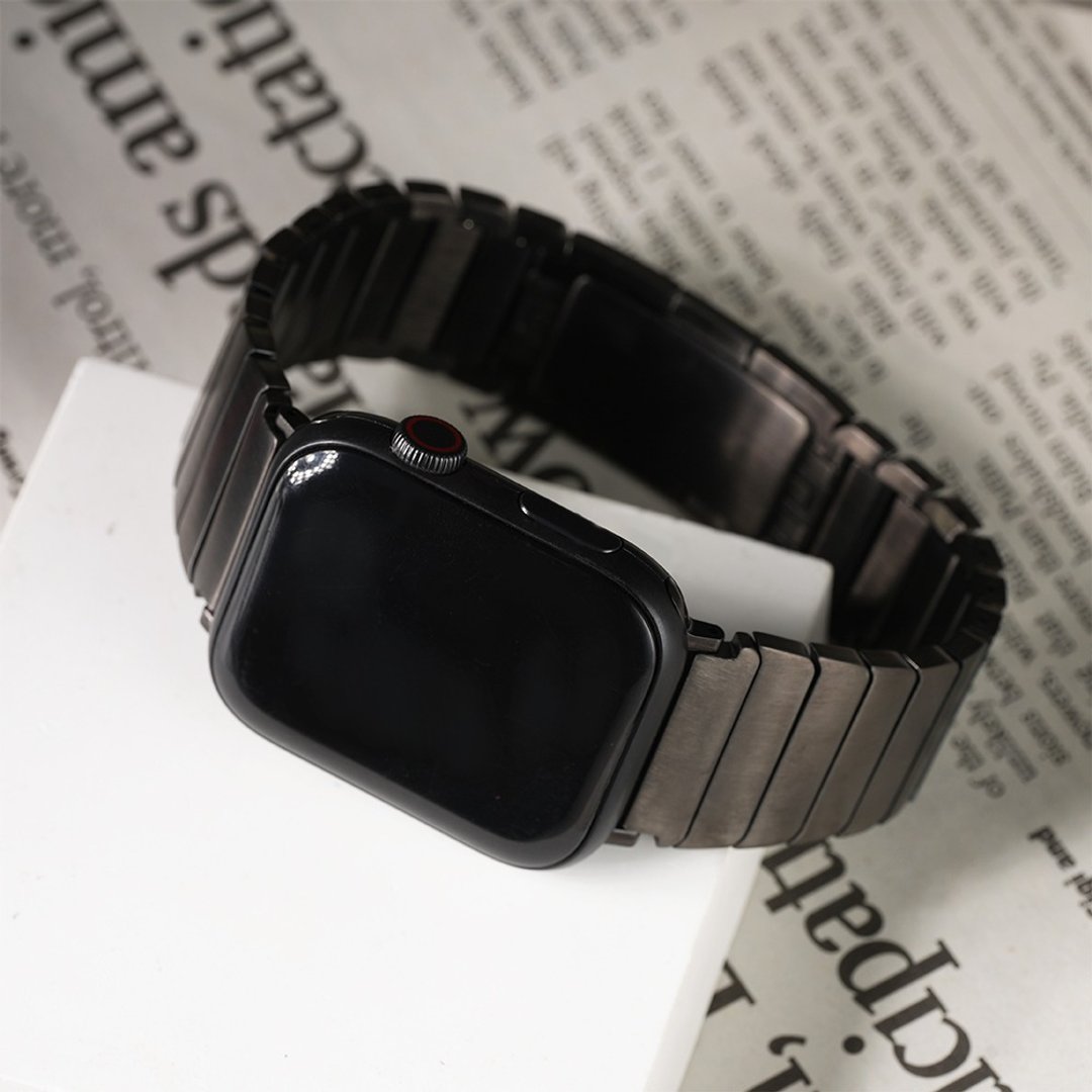 Apple watch - 横版钛金属 苹果表带 apple watch - 表带 - 其他金属 银色
