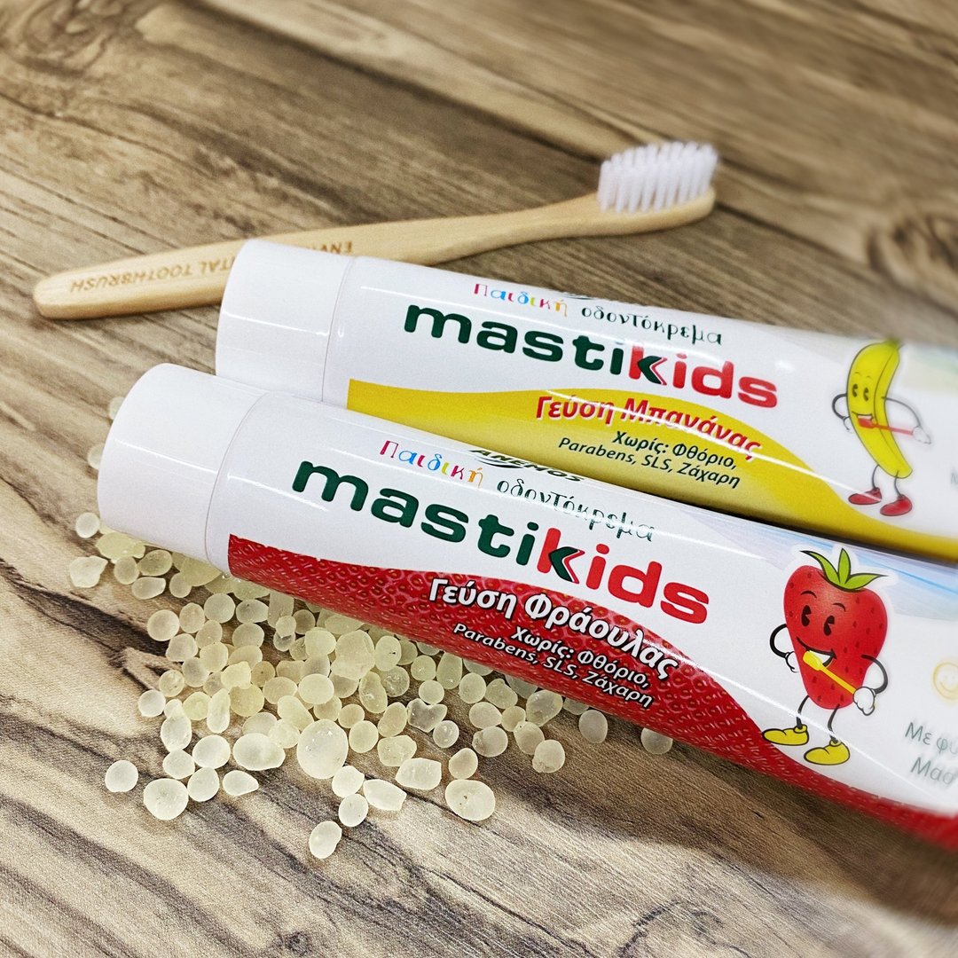 ANEMOS Mastikids 黄连树脂小童牙膏 不含氟 防腐剂 人工香料 色 - 牙刷/口腔清洁 - 浓缩/萃取物 