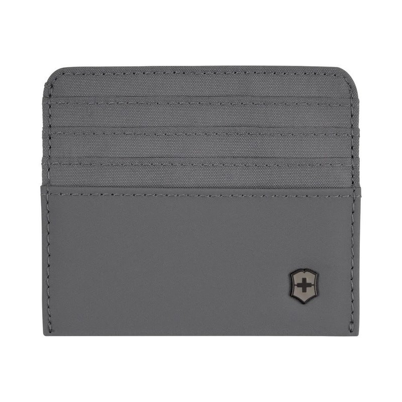 VICTORINOX 瑞士维氏 Travel Essentials 名片夹 灰 653370 - 皮夹/钱包 - 聚酯纤维 灰色