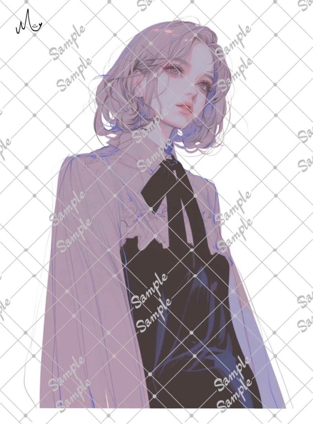 原创人物贴纸 10月新品 - 贴纸 - 纸 