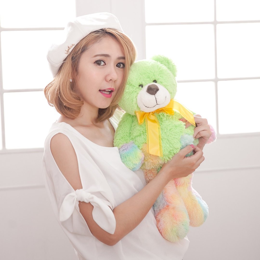 CANDY BEAR 18寸弹珠汽水 - 玩偶/公仔 - 聚酯纤维 绿色