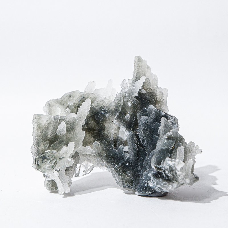 印度钻石鱼眼石 - 摆饰 - 水晶 黑色