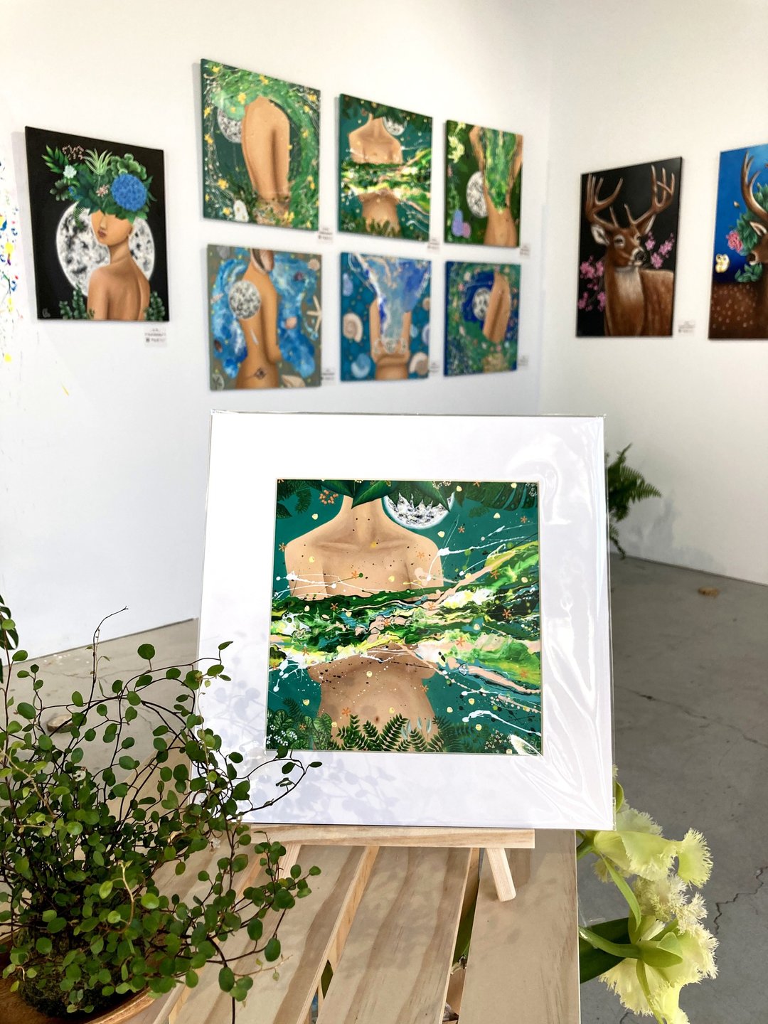 满月时的灵魂脉动 l 艺术微喷 l 限量版画 Giclée Art Prints - 海报/装饰画/版画 - 纸 多色