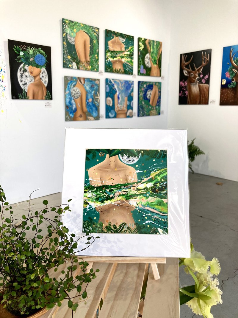 满月时的灵魂脉动 l 艺术微喷 l 限量版画 Giclée Art Prints - 海报/装饰画/版画 - 纸 多色