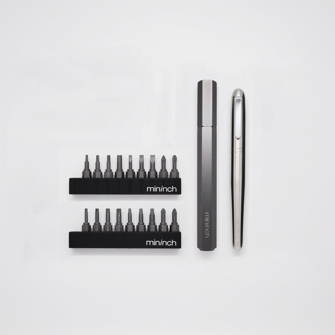 送礼好物首选    工具笔 (Tool Pen) + 剪刀笔 (Xcissor Pen) - 剪刀/拆信刀 - 铝合金 银色