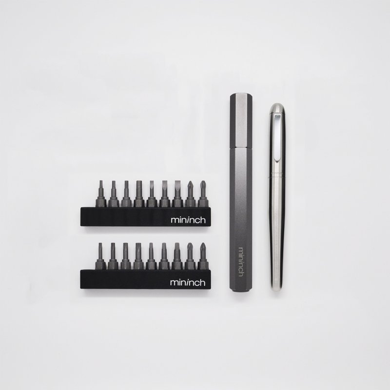 送礼好物首选    工具笔 (Tool Pen) + 剪刀笔 (Xcissor Pen) - 剪刀/拆信刀 - 铝合金 银色