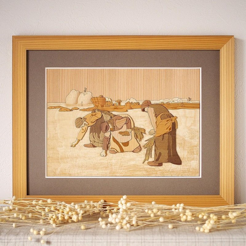 Tree Hari-e Collecting Ears - 其他 - 木头 卡其色