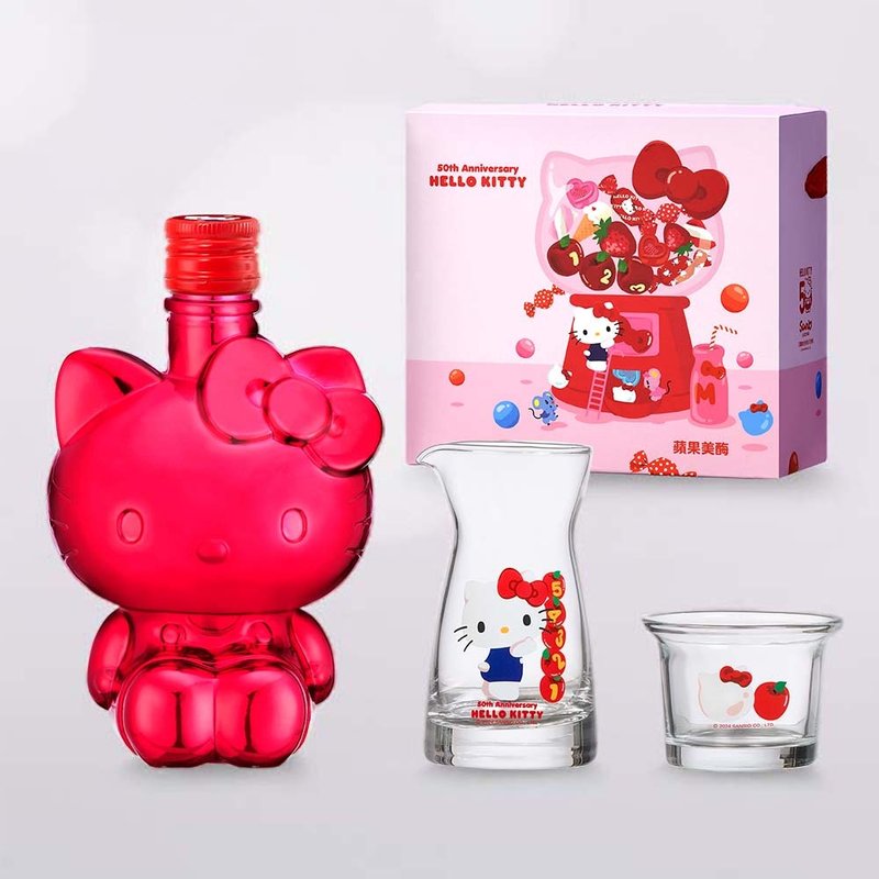 HELLO KITTY 苹果美酶(苹果发酵液含酵素) - 健康/养生 - 玻璃 红色