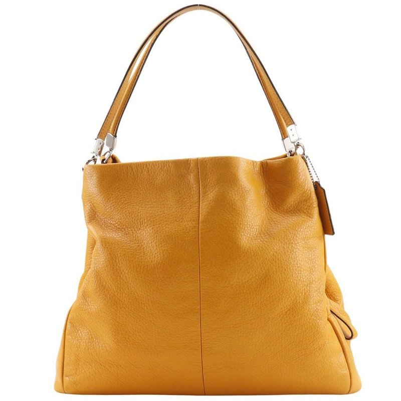 【日本直送】COACH 蔻驰 Madison Phoebe 托特包 25635 牛皮 橘色 女仕【二手】 - 手提包/手提袋 - 真皮 橘色