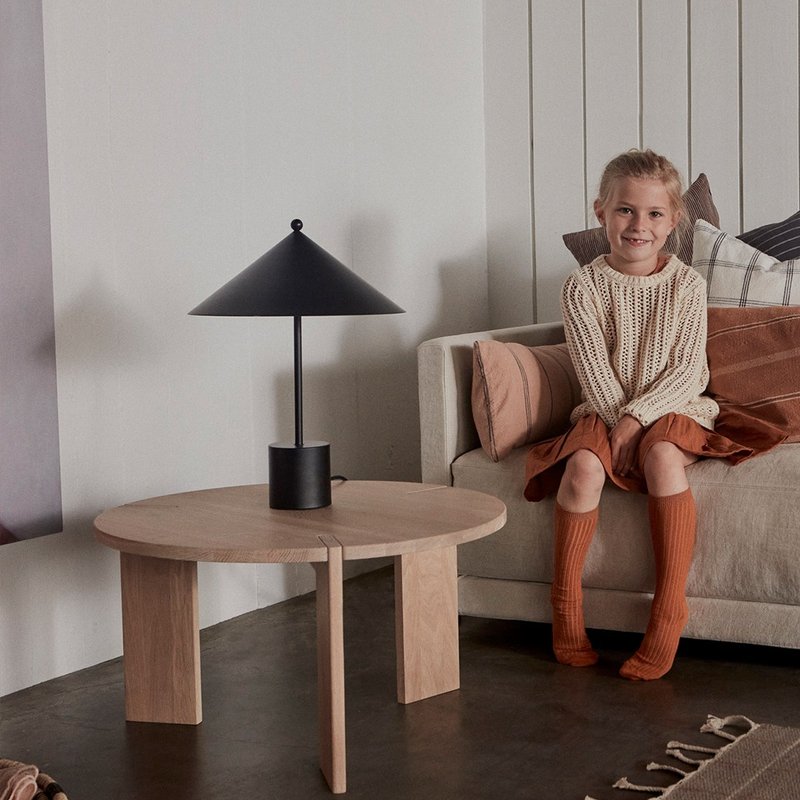 OYOY Coffee Table - OY橡木茶几 / Ø65 x H36 cm - 餐桌/书桌 - 木头 多色