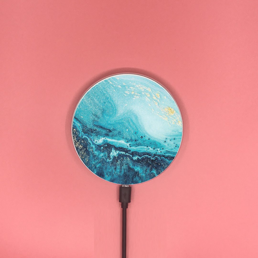 个性化大理石纹10W手机无线充电板 Wireless Charger -301 - 手机充电及周边 - 其他材质 绿色