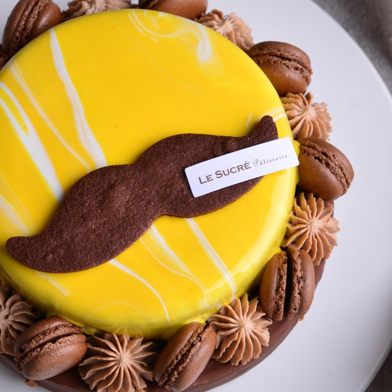 [父亲节限定蛋糕] 巧遇绅士 - 6寸-*此商品可指定日为7/22(六)~8/8(二)* - 咸派/甜派 - 新鲜食材 