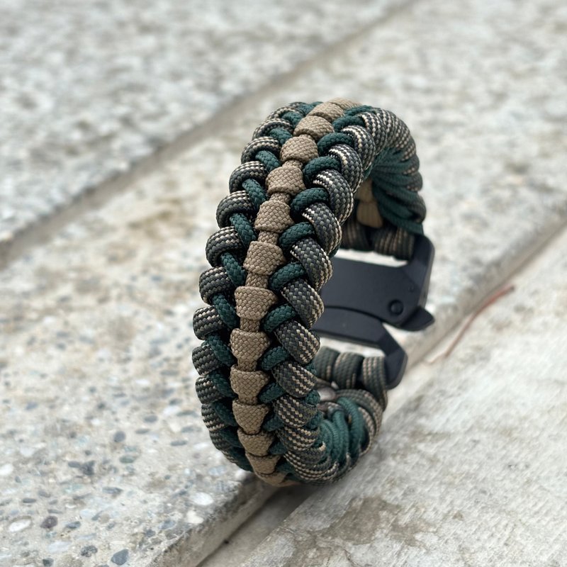 伞绳手作 定制化 伞绳手环 山龙神 Ultra - 手链/手环 - 尼龙 