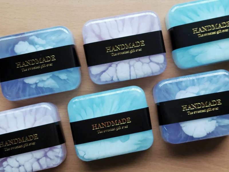 【慈光手作】爱恋渲染皂 - 肥皂/手工皂 - 其他材质 蓝色