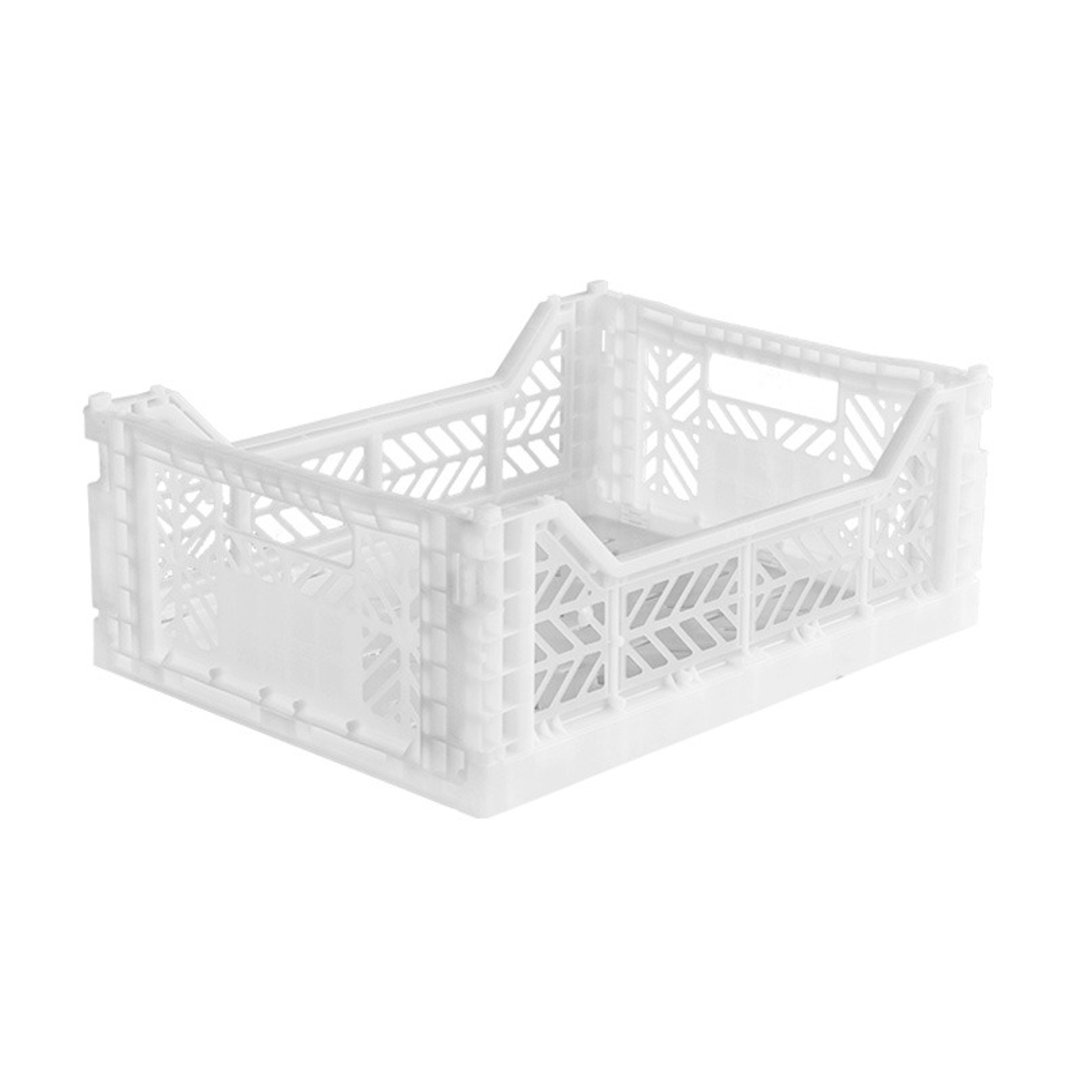 土耳其Aykasa折叠收纳篮(M)-水晶白 - 收纳用品 - 塑料 