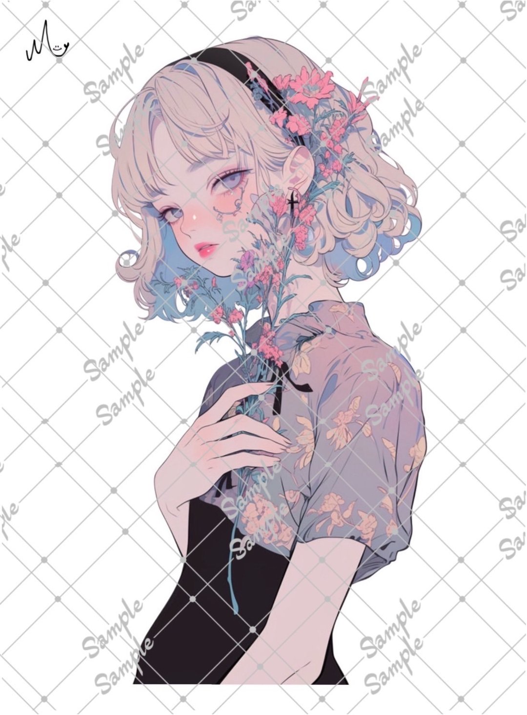 原创人物贴纸 10月新款 - 贴纸 - 纸 